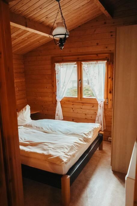 Holzhaus Direkt Am See Priepert Екстериор снимка